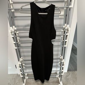English Factory black midi dress